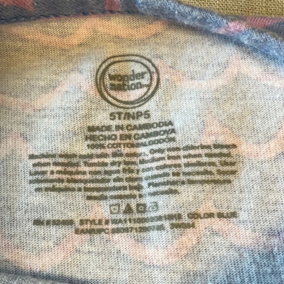 Wonder Nation Blue A-line Casual Dress - Picture 3 of 3